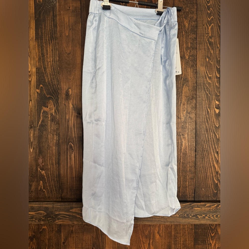 Lululemon Light Blue Wrap Midi Skirt